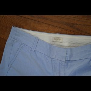 JCREW 🌊 Women’s Blue Chambray Shorts • Size 10